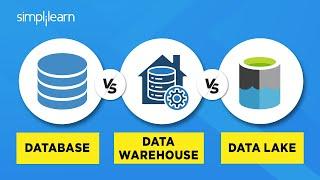 Database Vs Data Warehouse Vs Data Lake  What Is the Difference  Simplilearn