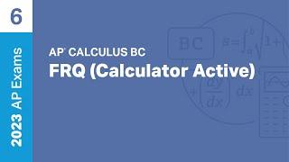 6  FRQ Calculator Active  Practice Sessions  AP Calculus BC