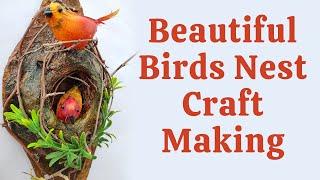 Unique DIY bird nest house  Best out of waste idea  DIY beautiful bird house