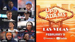 LIVE FROM RADIO ROW IN LAS VEGAS Up & Adams Show with Kay Adams  Friday February 9 2024 #SBLVIII