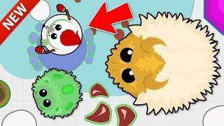 MOPE.IO  LEGENDARY GOLDEN ICE MONSTER DESTRUCTION  NEW GOLDEN AGE UPDATE GAMEPLAY