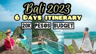 BALI GUIDE   6 DAYS ITINERARY WITHIN ₱20000 BUDGET ALL IN EXPENSES