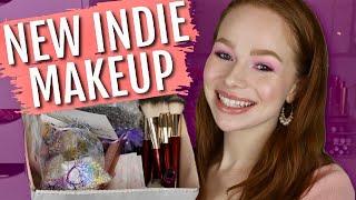 Indie Makeup Haul  Vesca Beauty Alíen Cosmetics & More