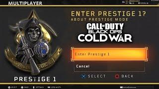 Black Ops Cold War New Prestige System Explained Seasonal Prestiges
