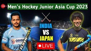 India vs Japan Today Hockey Live Match 2023  Mens Hockey Junior Asia Cup 2023  Pool A Live Match