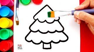 10 DIBUJOS DE NAVIDAD con Brillantina para Niños  Colorful Glitter Christmas Drawings and Painting