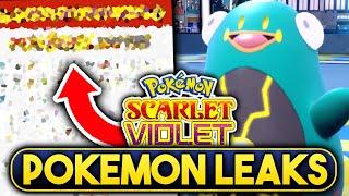 ALL NEW POKEMON LEAKED UPDATED FULL GEN 9 POKEDEX LEAKS Pokemon Scarlet & Violet Leaks