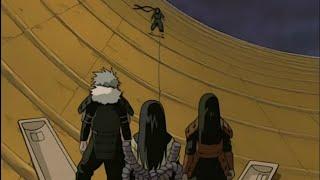 Orochimaru vs Sarutobi Reanimation jutsu Edo Tensei Hiruzens dead full fight english dub