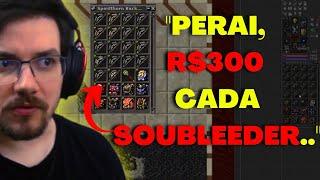 Tibia RUBINI DESCOBRINDO O PREÇO DA SOUBLEEDER E GUIDO FAZENDO MERD@ NO RUBINOT#FinanceirandoPlay