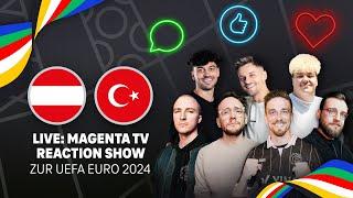 LIVE Österreich - Türkei  Reaction Show  UEFA EURO 2024  MAGENTA TV