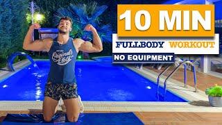 10 MIN FullBody Workout  No Talking  No Equipment  velikaans