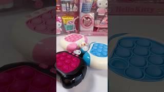 Satisfying with Unboxing & Review Miniature Hello Kitty Fast Push Fidget Toys #viral #shorts