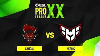 Sangal проти Heroic  ESL Pro League Season 20