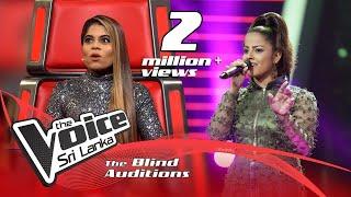 Ridmika Mendis -  Udurawee උදුරාවී  Blind Auditions  The Voice Sri Lanka