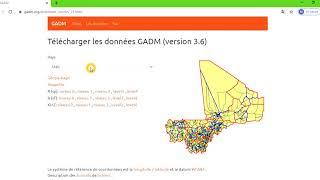 Télécharger des données cartographiques SIG libres sur Internet