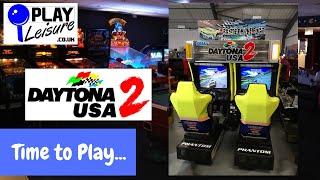 Lets Play.... Segas STUNNING Daytona USA 2 Arcade Machine - 90s Classic