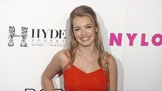 Sadie Calvano NYLON Young Hollywood Party 2015 Red Carpet Arrivals