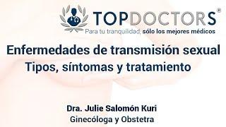 Enfermedades de transmisión sexual Tipos síntomas y tratamiento