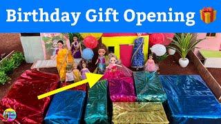 வசந்த காலம் Episode - 288  Diya Opening Birthday Gifts   barbie gifts opening in tamil barbie