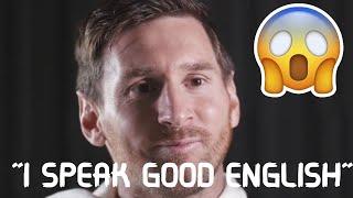 Lionel Messi speaking ENGLISH   messi speaking english #shorts #messi