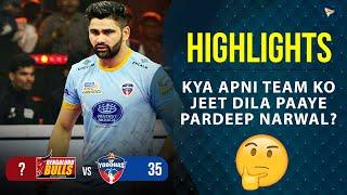 Pro Kabaddi League 9 Highlights M119  Bengaluru Bulls Vs UP Yoddhas  PKL 9 highlights