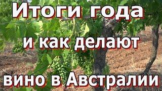 Итоги года и как делают вино в Австралии