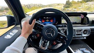 NEW 2025 Mercedes G63 AMG  - Full Drive V8 G WAGON Review Interior Exterior Review