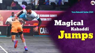 Magical Jumps ️  of YUVA KABADDI SERIES  Pro Kabaddi 2024 #winnerkabaddi