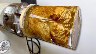 Woodturning  Expensive Brain Burl