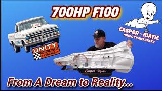 700HP F100 CASPER Major Upgrade E4OD4R100W Hydraulically Controlled TRANSBRAKE @coperacingtrans