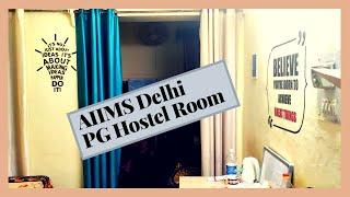 AIIMS Delhi PG Hostel Room