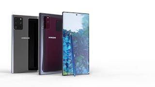 Samsung Galaxy Note 20 ultra 2020 trailer concept design official introduction 