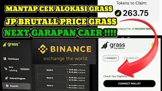 CARA CLAIM GRASS CHEK ALOKASI KALIAN  KOIN MAHAL NEXT LISTING 3 GARAPAN NEXT GRASS 