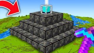 I Built the WORLDS BIGGEST Netherite Beacon