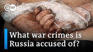 War crimes in Ukraine Where do investigations stand?  DW News