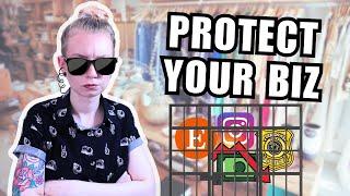 How to Protect Your Etsy Shop  Handmade Business  Type Nine Studio