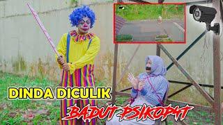 CCTV MENANGKAP DINDA DICULIK BADUT PSIK0P4T