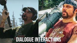 Far Cry 5 - Hurk & Sharky dialogue interactions