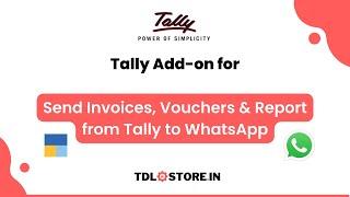 No.1 Tally to WhatsApp Sender  Send Invoices Party Ledgers Outstanding Reminders & More #tally