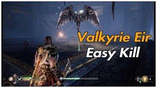 God of war 4  Easy kill  Valkyrie Eir  .