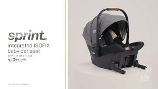 Joie Signature sprint™  How to Install your integrated ISOFIX baby car seat