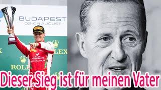 Mick Schumacher erfuhr auf der Rennstrecke vom Tod seines Vaters