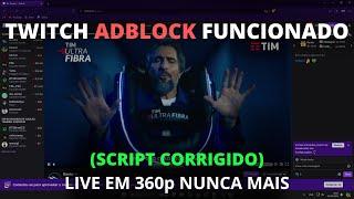 ADBLOCK TWITCH FUNCIONANDO 2024