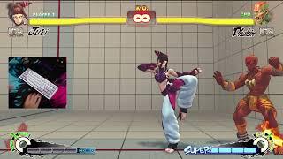 The sickest Juri combo you will ever see but on keyboard