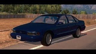 Retro Chevrolet Impala Car Mod - American Truck Simulator - Driving Old Vintage Interior