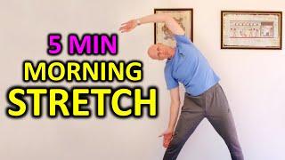 5 Minute Morning Stretch & Mobility Routine. Iron Out The Kinks & Feel Amazing