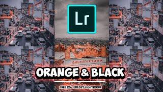 Tutorial edit Lightroom  efek orange teal & black