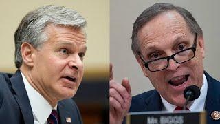 THEY USE YOUR TAX TO SPY YOU Andy Biggs puts Wray in worst NIGHTMARE with spying charge proposal