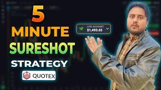 Quotex 5 minute strategy  Quotex sure shot strategy for beginners  binary options 5 min strategy