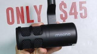 Maono PD100 Review  Test vs. SM7b Podmic XM8500